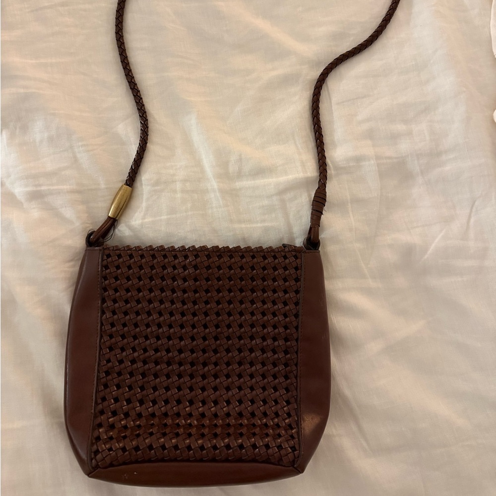 Liz Claiborne Brown Crossbody Bag